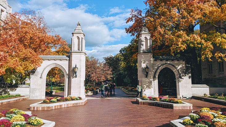 Campus of Indiana University