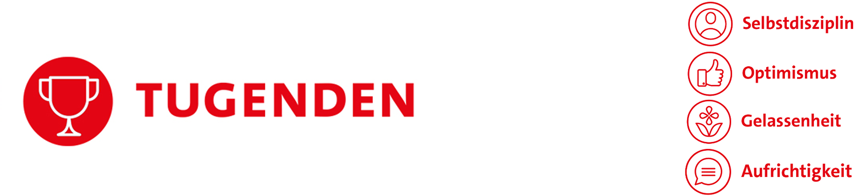 Illustration of the combination of virtues