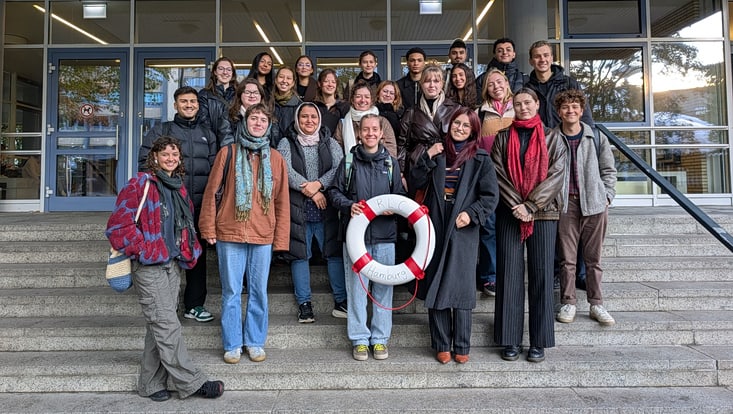 Gruppenfoto Refugee Law Clinic Ausbildungszyklus 2025